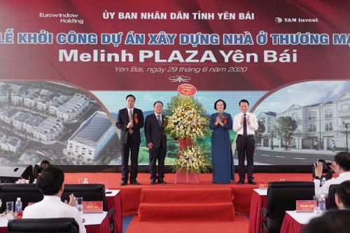 Lễ khởi công xây dựng dự án Melinh Plaza Yên Bái Lễ khởi công xây dựng dự án Melinh Plaza Yên Bái